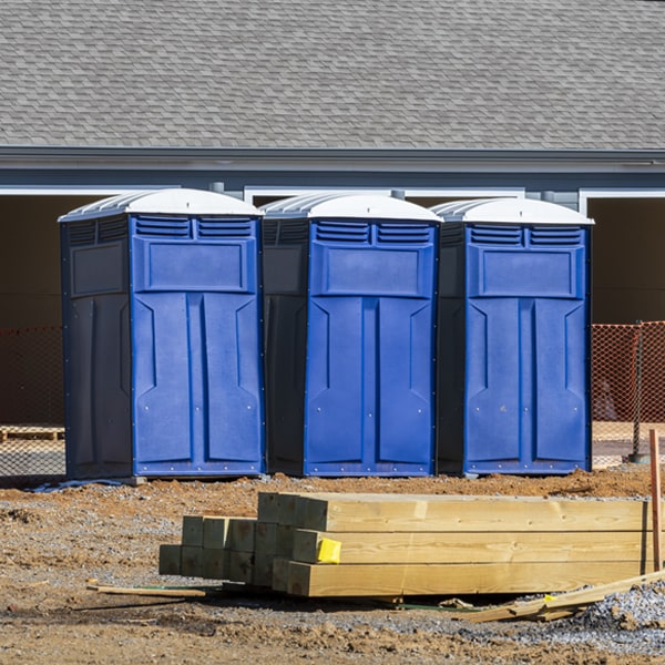 how do you ensure the porta potties are secure and safe from vandalism during an event in Iron Mountain